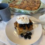 Blueberry Cream Cheese French Toast Bake